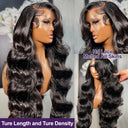 40 Inch Body Wave Lace Frontal Wig Premium Brazilian Human Hair