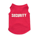 Security Vest for Small Dogs and Cats: Cool Summer Clothing with Various Colors  ourlum.com Red SECURITY XS-suit 0.6-1.2kg United State