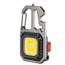 Ultra Small LED Keychain Flashlight: Compact Emergency Torch  ourlum.com Gray  