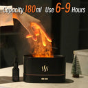 Flame Glow LED Aromatherapy Diffuser Tranquil Mist Light