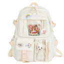 Cute Women Backpack: Stylish & Waterproof School Bag for Girls - TrendySEO  ourlum.com WHITE  