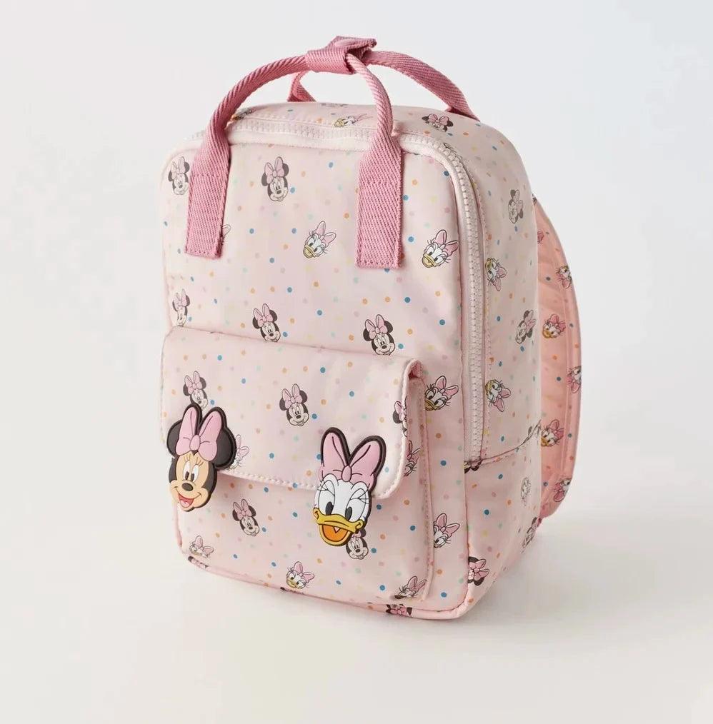 Disney cartoon  Minnie Mouse New Kids Backpack Mini Schoolbag Girls and Boys Cute Shoulder Bag  ourlum.com   