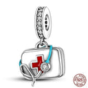 Charming Sterling Silver Red Heart Beads for Pandora Gifts