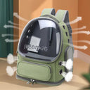 Cat Astronaut Backpack Transparent Breathable Space Capsule Bag