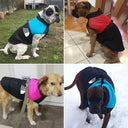 Dog Winter Jacket with Waterproof Puffer and Zipper - Stylish and Cozy Pet Outfit  ourlum.com   