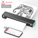 Phomemo M08F A4 Portable Thermal Printer for Travel Use