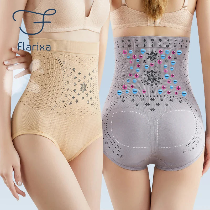 High Waist Tummy Control Shapewear - Flarixa Slimming Panties for Women