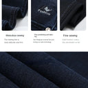 Autumn Winter Brand New High Waist Jeans Navy Blue Slim Fit