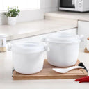 Versatile Microwave Rice Cooker and Steamer Mini Oven