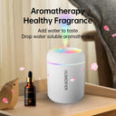 180ML Portable USB Aroma Humidifier with LED Lights Compact