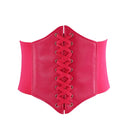 Women's High Waist Leather Corset Belt Slimming Shapewear