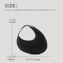 Handbags For Women Luxury Designer Slim Half Moon Bag 2023