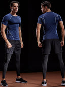 Men's Quick-Dry Compression T-Shirt for Summer Sports