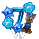 Paw Patrol Dog Balloon Set Chase Skye Marshall Birthday Fun