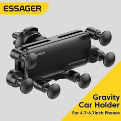 EssagerUniversal Solid Fold Car Phone Holder: Drive Safely with Ease