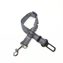 Pet Safety Car Seat Belt with Reflective Elastic Traction Rope  ourlum.com GRAY  