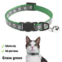 Colorful Cartoon Pet Collar with Bell - Adjustable Safety Necklace  ourlum.com Upgraded-s  