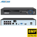 8MP POE NVR Security Camera System: Smart Surveillance Solution  ourlum.com 4CH Poland 1T