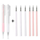 Crafty Cutters Set: Precision Blades for Scrapbooking, Stickers, and DIY Crafts  ourlum.com pink white-8pcs  