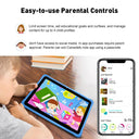 Cwowdefu 10.1 Inch Children Tablets Android 12 Quad Core 4GB 64GB WIFI Learning Tablets for Kids Toddler wIth Kids Mode 6000mAh  ourlum.com   