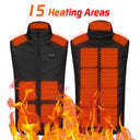 TODWARM Heated Vest 21 Areas Jacket for Men and Women 6XL