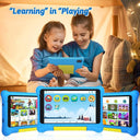 Freeski Tablet for Kids, 7 Inch HD Screen Android 12 Tablet for Kids, 2GB RAM 32GB ROM, Quad Core Processor, Kidoz Pre-Installed  ourlum.com   