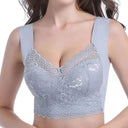 Blue Lace V-Neck Camisole Set for Elegant Comfort Sizing