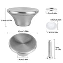 Stainless Steel Replacement Knobs for Cookware Lids 2 Pack