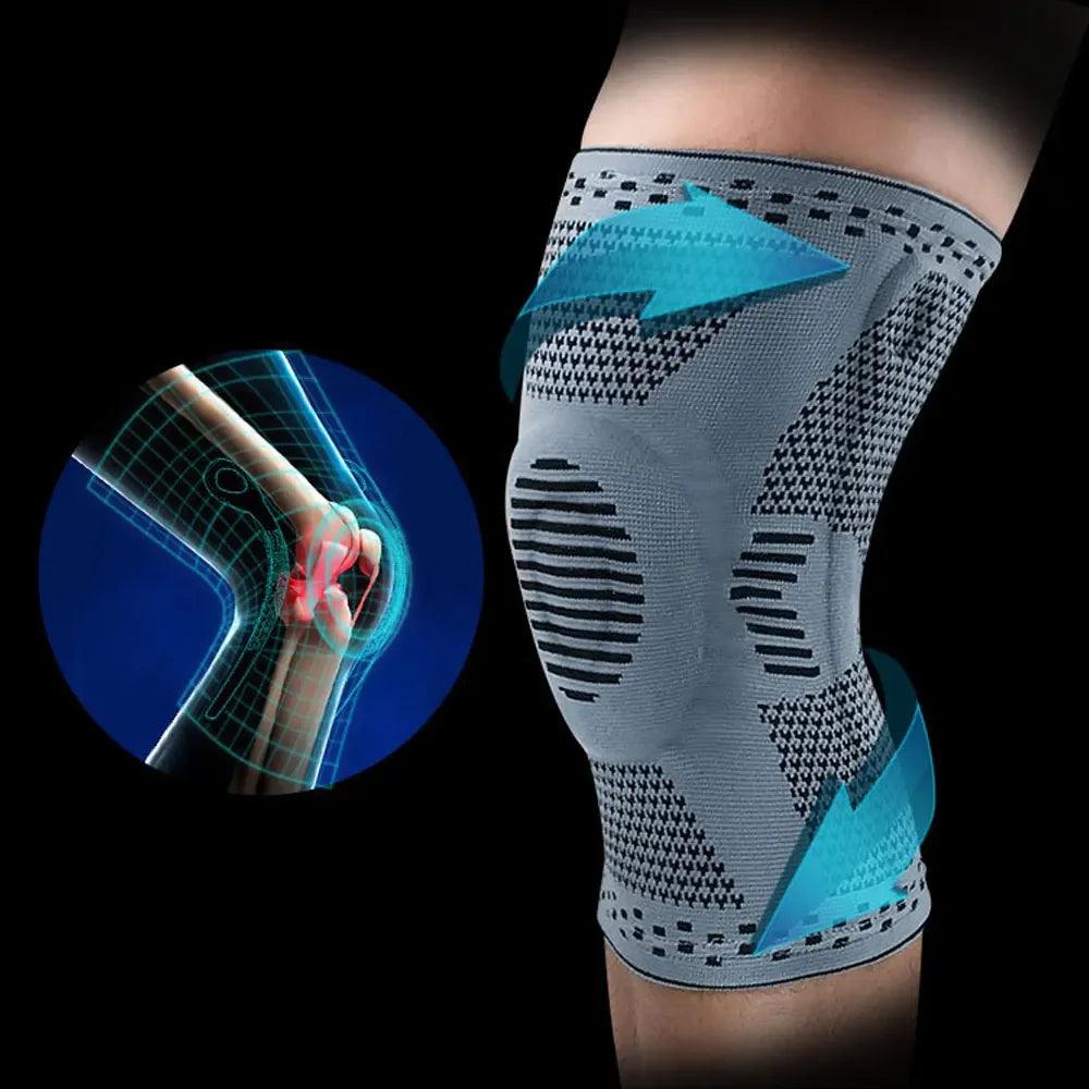 Professional Compression Knee Brace Support Protector For Arthritis Relief, Joint Pain, ACL, MCL, Meniscus Tear, Post Surgery  ourlum.com   