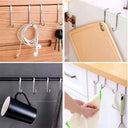 304 Stainless Steel Double S-Hook Towel Storage Hanger  ourlum.com   