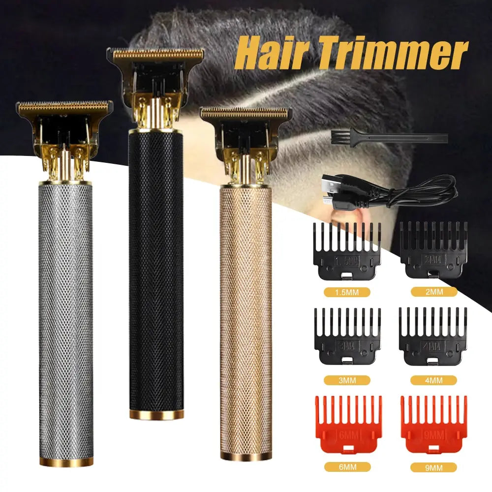 Metal Vintage Electric Hair Clipper: Precision Cutting, Rechargeable Shaver & Trimmer  ourlum.com   