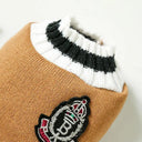 Dog Cat V-neck Teddy Knitted Vest - Winter Warm Apparel  ourlum.com   