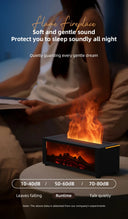 Flame Effect Ultrasonic Aroma Diffuser and Humidifier