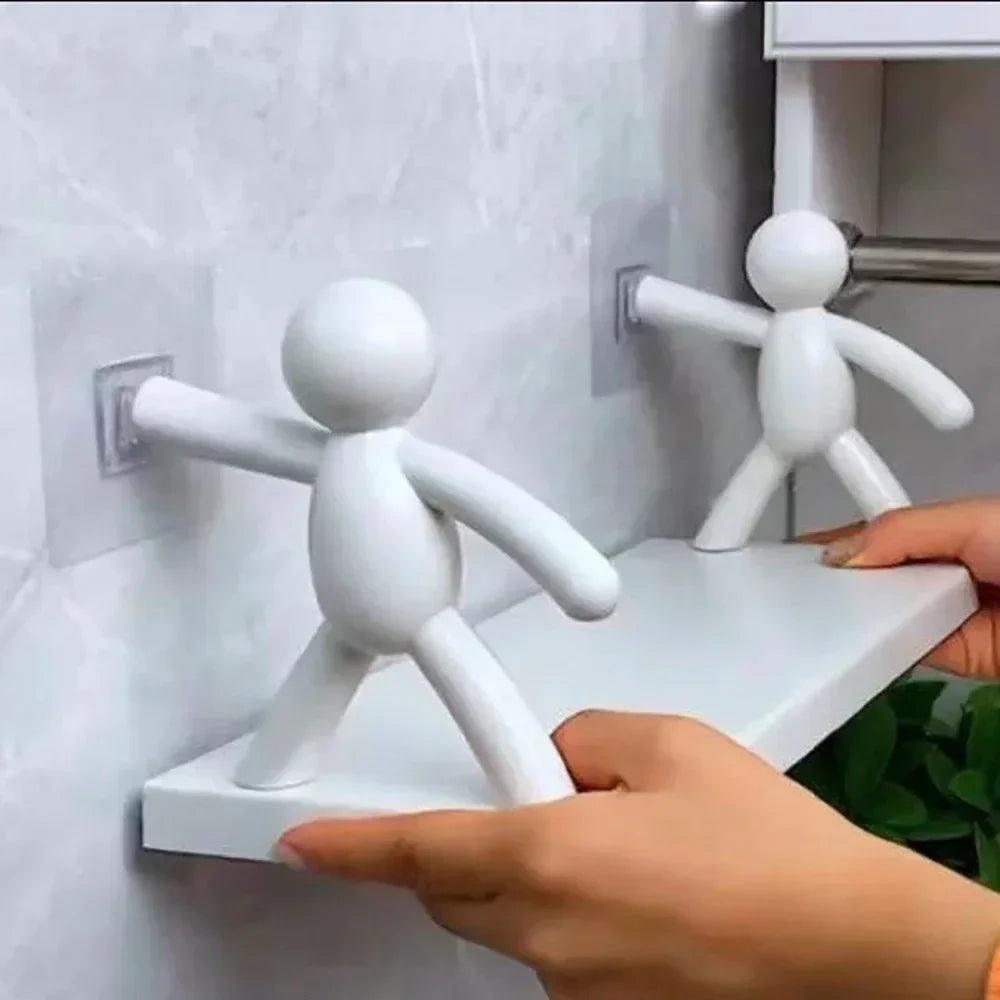 Bathroom Shampoo Shelf: Convenient Wall-Mounted Storage Solution  ourlum.com   