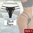 Luxurious Lace Waist Belt Thong Panties for Seductive Comfort