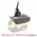 Adapter For Makita Dewalt Milwaukee 18V Battery Converter To Dyson V6 V7 V8