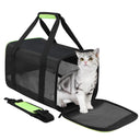 Pet Travel Messenger Carrier Bag Airline Approved Lightweight Handbag