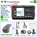 Advanced Car Multimedia System with GPS Bluetooth Integration