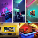 5050 RGB LED Strip Lights: Elevate TV Viewing with Vibrant Colors  ourlum.com   