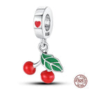 Charming Sterling Silver Red Heart Beads for Pandora Gifts