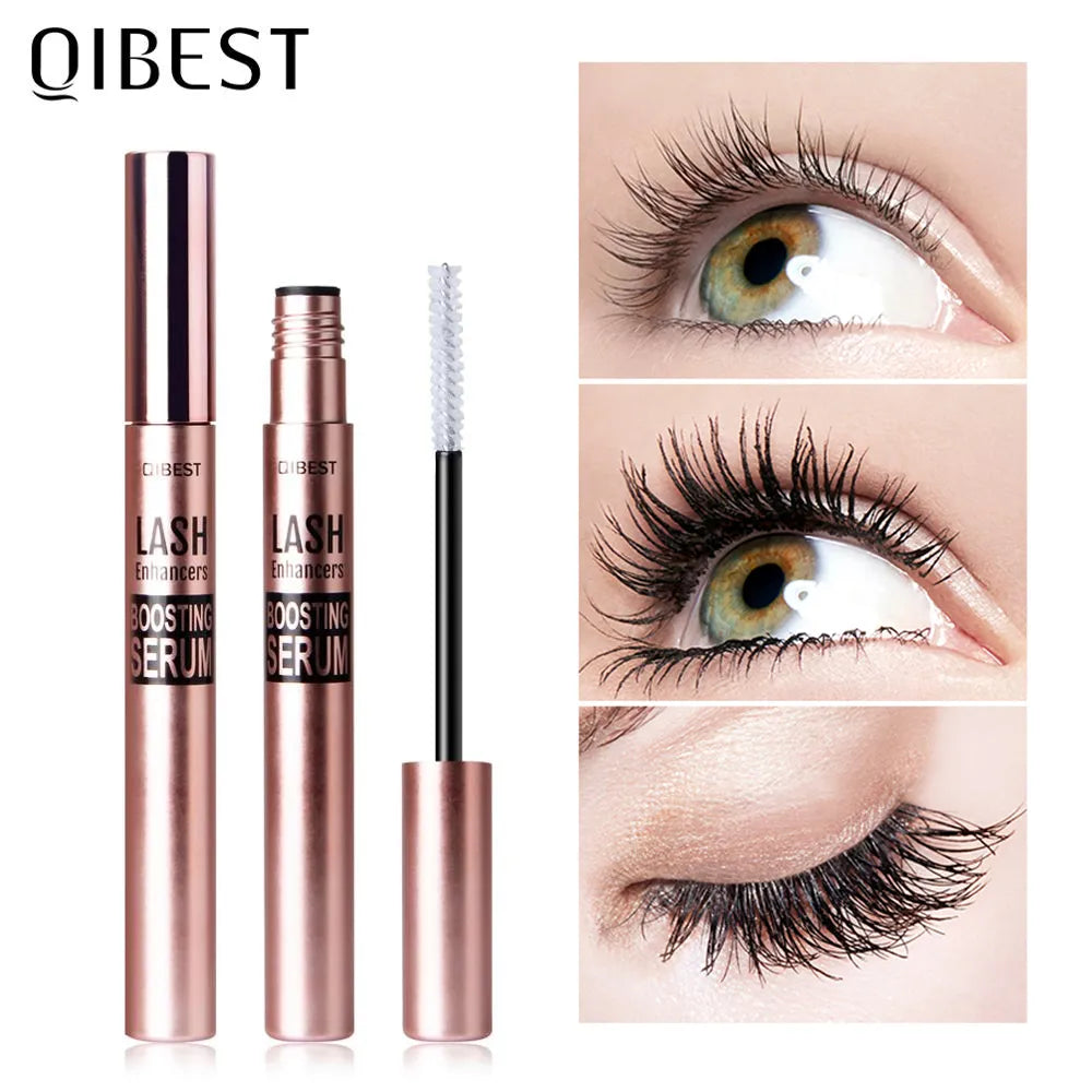 QIBEST Eyelash Growth Serum Liquid Eyelash Enhancer Vitamin E Treatment Lash lift Eyes Lashes Mascara Nourishing Eye Lengthening  ourlum.com   