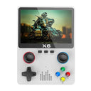 X6 Portable Dual Joystick Handheld Gaming Console: Ultimate Fun for Kids  ourlum.com WHITE  