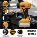 400W Cordless Heat Gun Handheld Electric Hot Air Tool