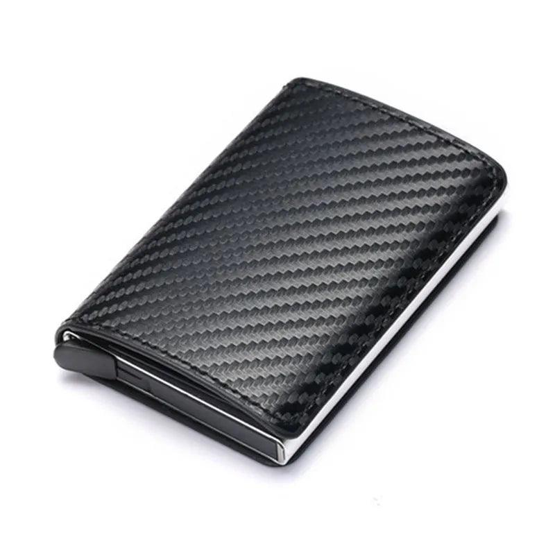 RFID-Blocking Men's Cardholder: Stylish Security for Business & Travel  ourlum.com   