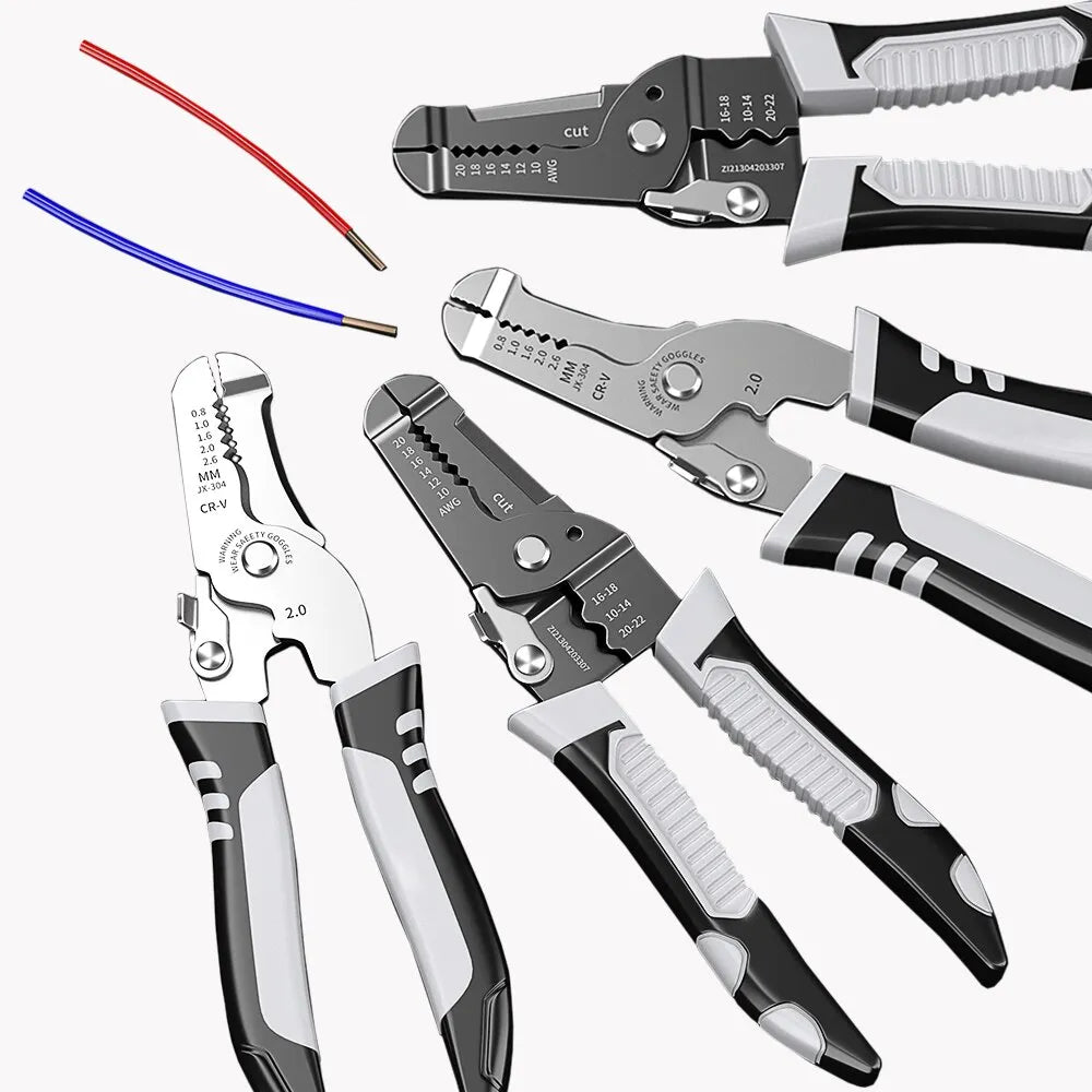 Multifunctional Wire Stripping Pliers for Electricians & DIY Tasks  ourlum.com   