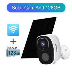 LS VISION Solar-Powered Outdoor Security Camera: Advanced Surveillance