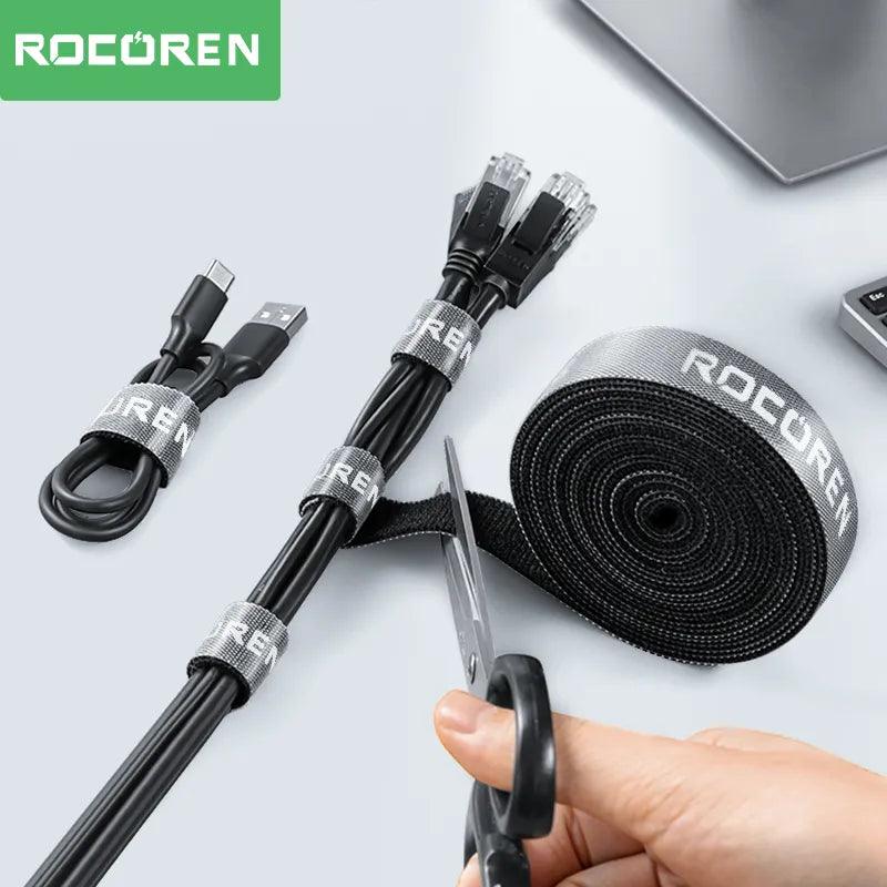 Rocoren Cable Management Kit with Charger Protection and Cord Organizer  ourlum.com   