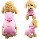 Cozy Cotton Pet Clothes: Stylish Warm Hoodies for Small to Large Dogs  ourlum.com   