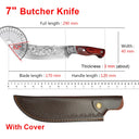 Professional Stainless Steel Boning Knife with Rosewood Handle