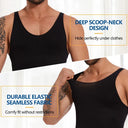 Men's Compression Bodysuit for Tummy Control & Slimming Seamless Shapewear